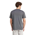 Grey - Back - Adidas Mens Tiro T-Shirt