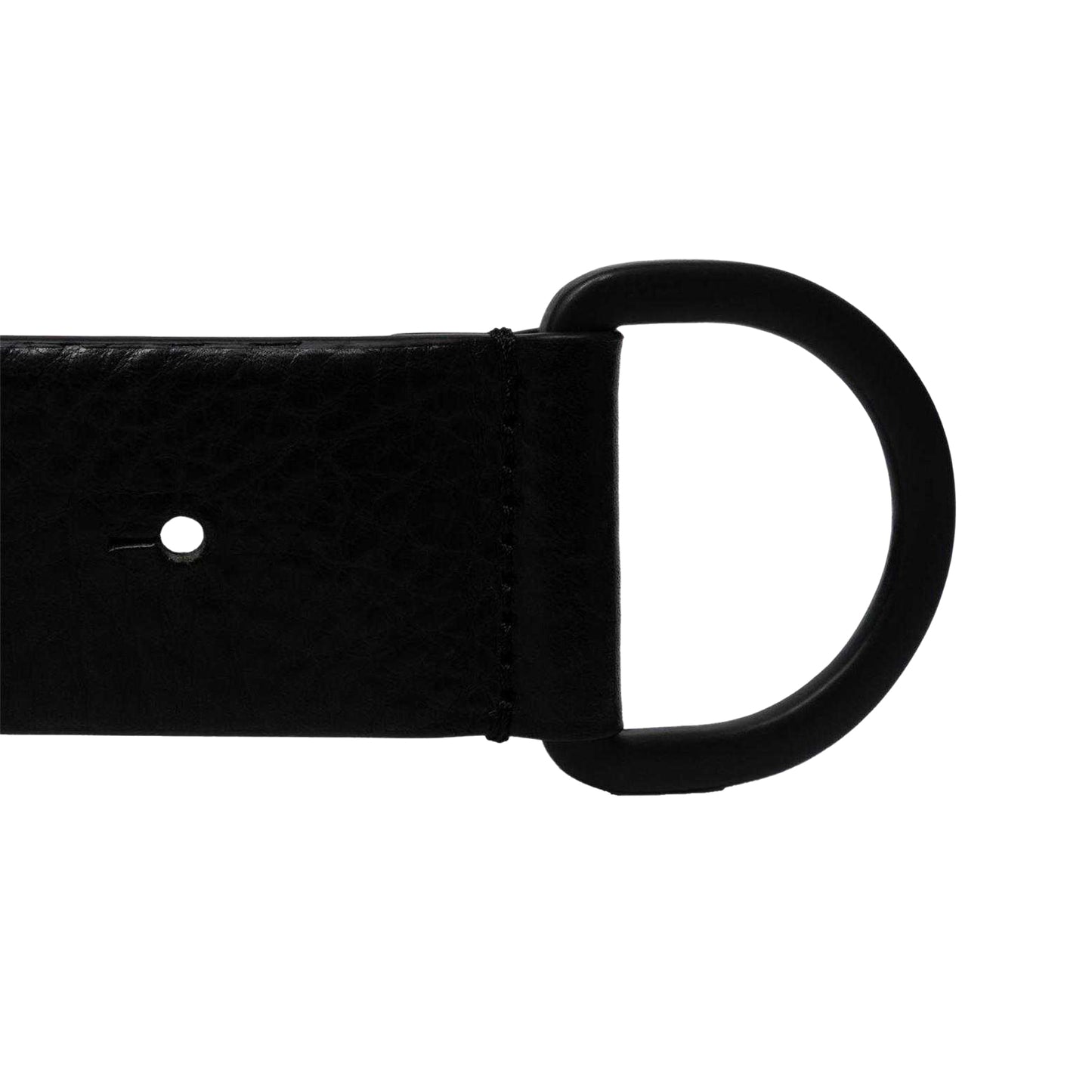 Black Denim - Side - Diesel Mens B-Bly Leather Belt