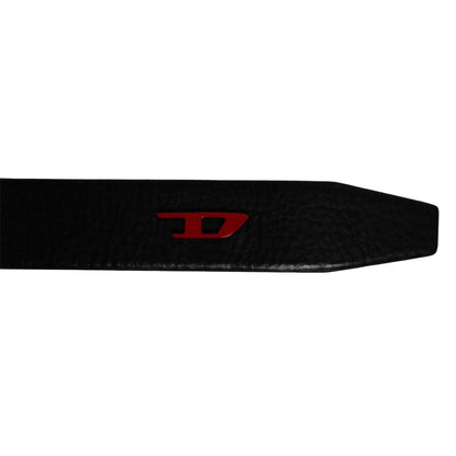 Black Denim - Lifestyle - Diesel Mens B-Bly Leather Belt