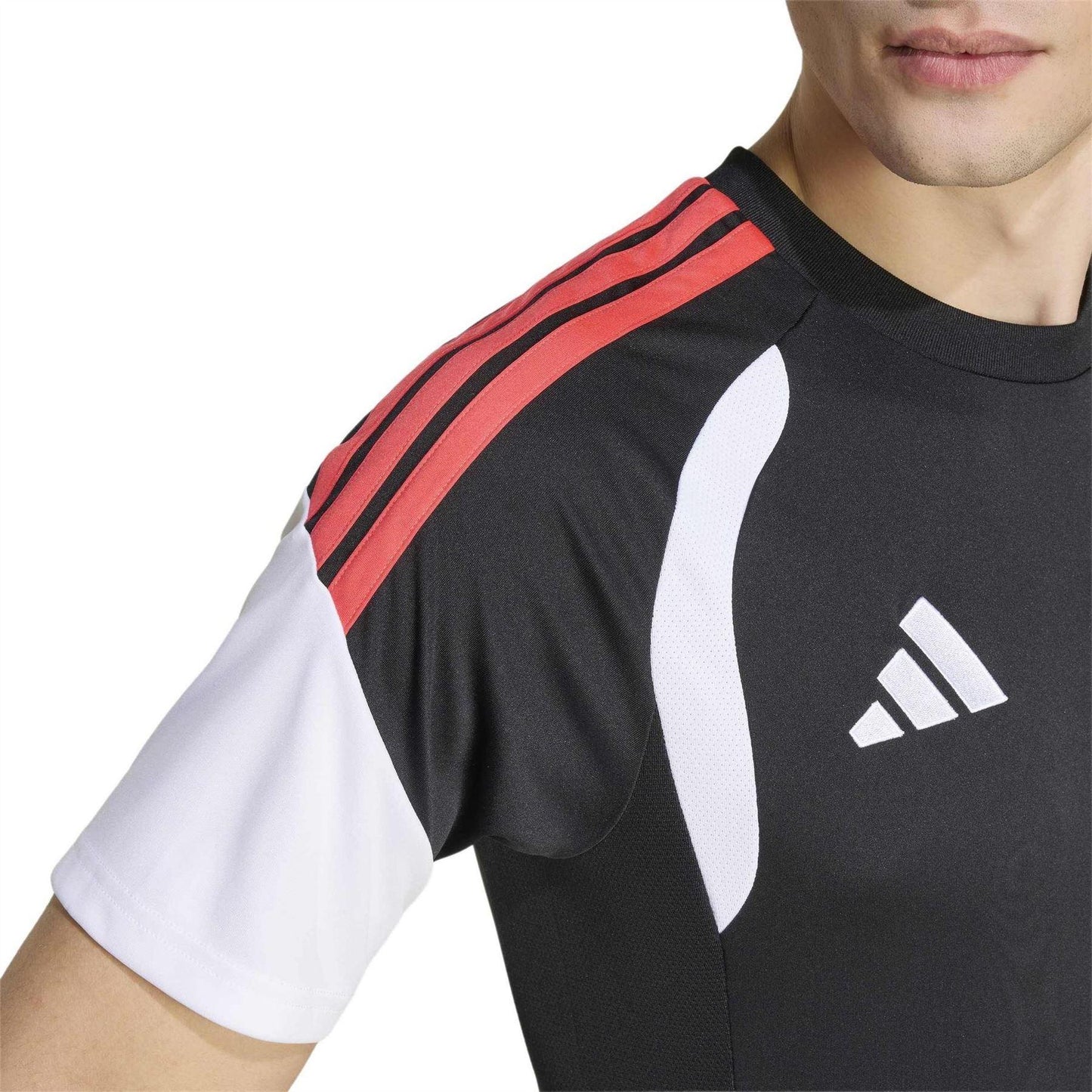 Black - Side - Adidas Mens Tiro 26 Jersey