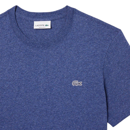 Navy - Lifestyle - Lacoste Mens Mercerised Cotton T-Shirt