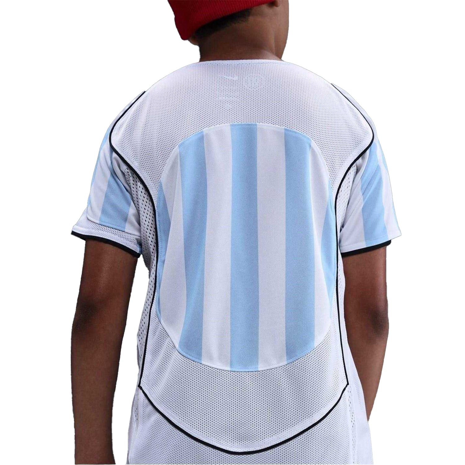 White-Blue - Lifestyle - Nike Childrens-Kids Total 90 Energy Shirt