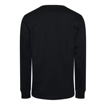 Black - Back - Gant Mens Embroidered Logo T-Shirt
