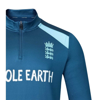 Ensign Blue - Lifestyle - Castore Mens England Cricket Base Layer Top