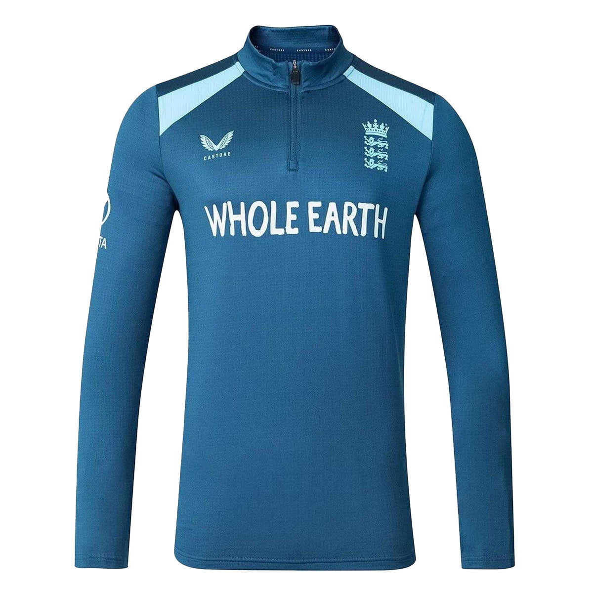 Ensign Blue - Front - Castore Mens England Cricket Base Layer Top