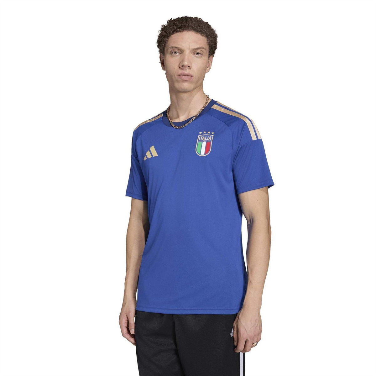 Blue-White - Lifestyle - Adidas Unisex Adult 2026 Italy Jersey