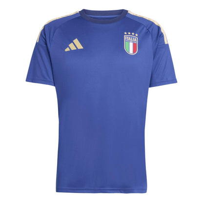 Blue-White - Front - Adidas Unisex Adult 2026 Italy Jersey