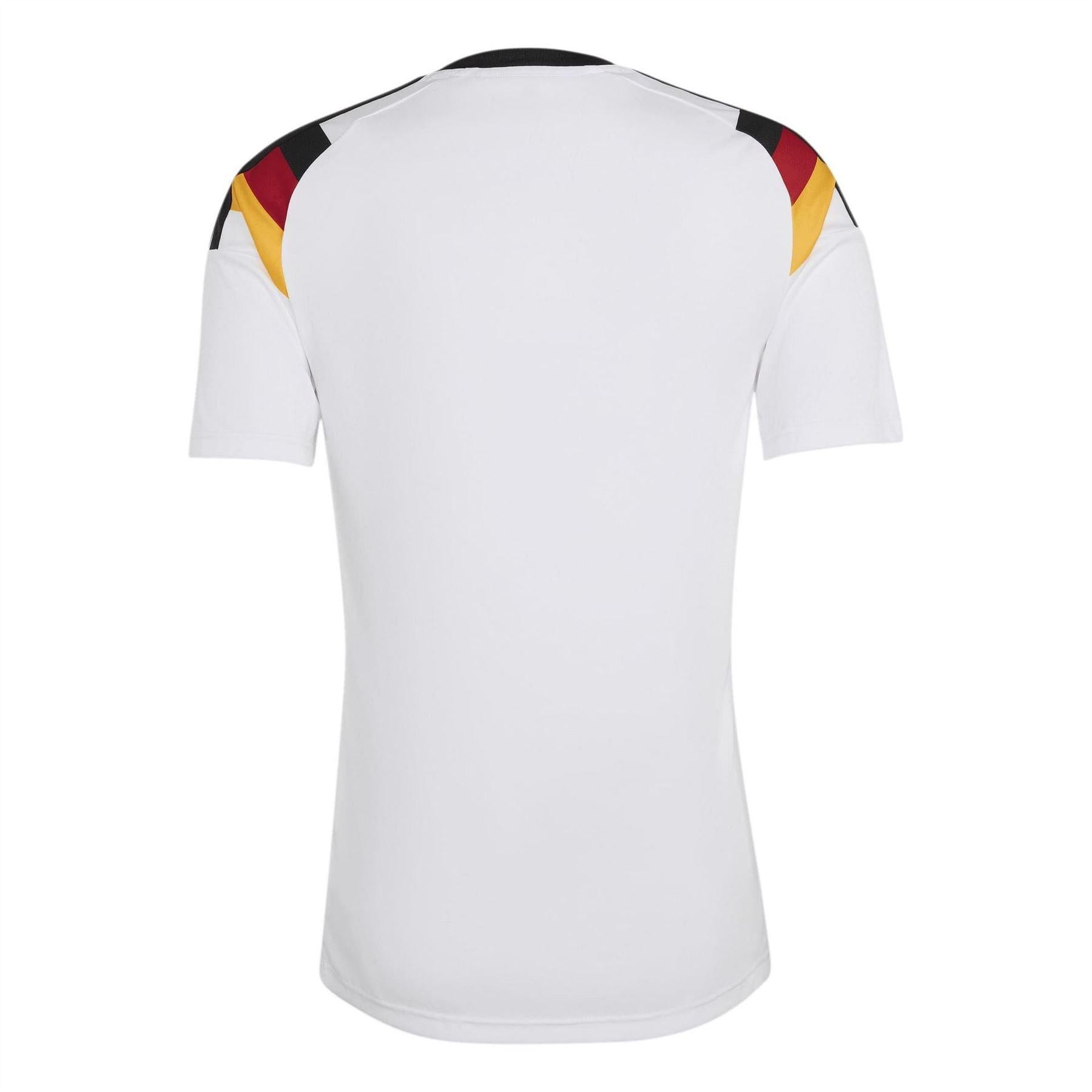 White-Black - Back - Adidas Mens 2026 Germany DFB Jersey