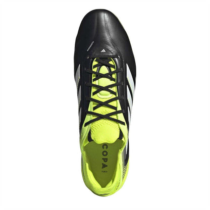 Core Black-Yellow - Lifestyle - Adidas Mens Copa Pure III 3 Stripes Lace Up Firm Ground Football Boots