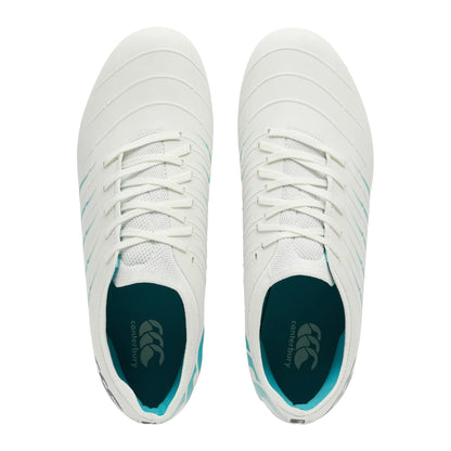 White - Side - Canterbury Mens Phoenix 2 Pro Soft Ground Rugby Boots