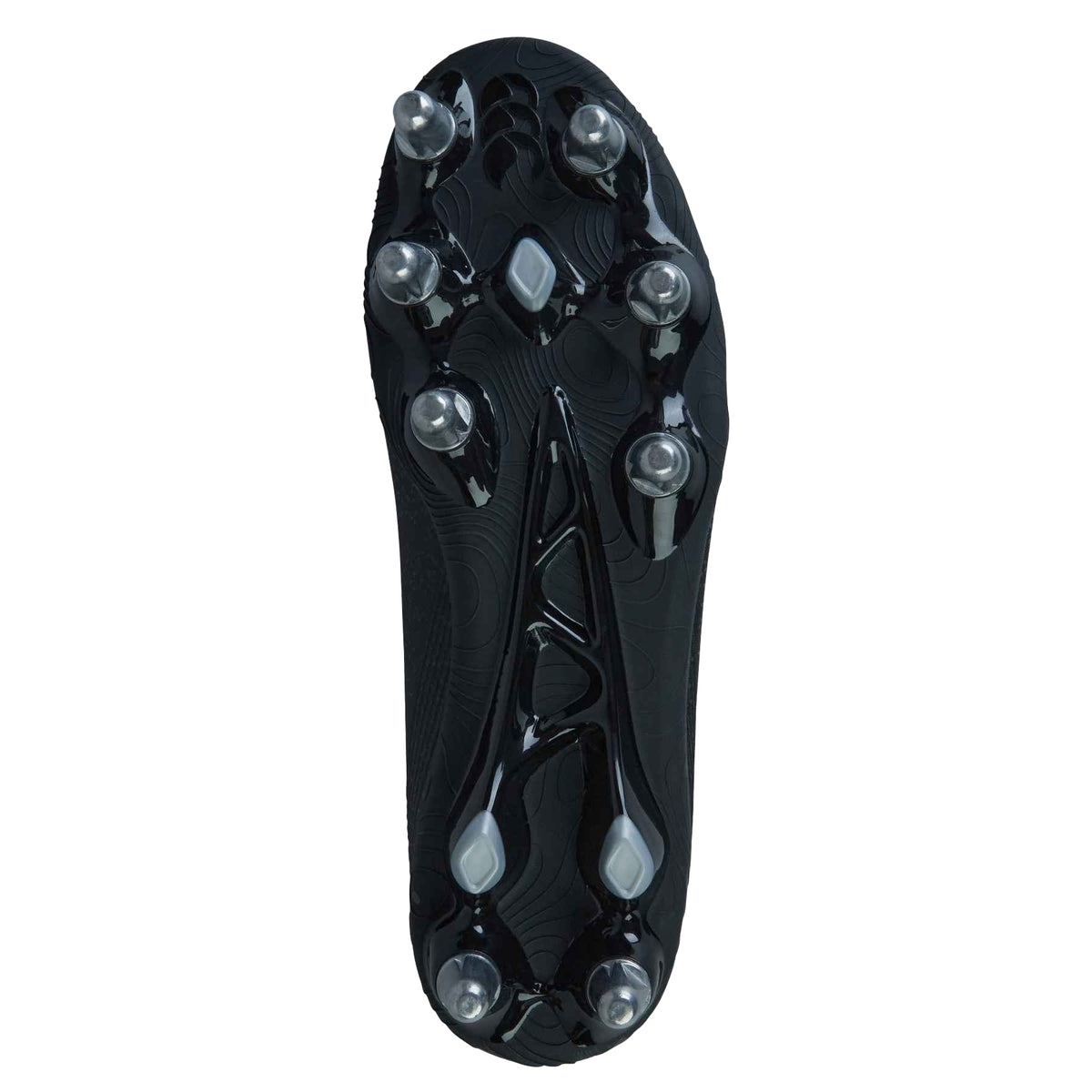 Black-Silver - Lifestyle - Canterbury Mens Stampede Groundbreak Pro Lace Up Soft Ground Rugby Boots