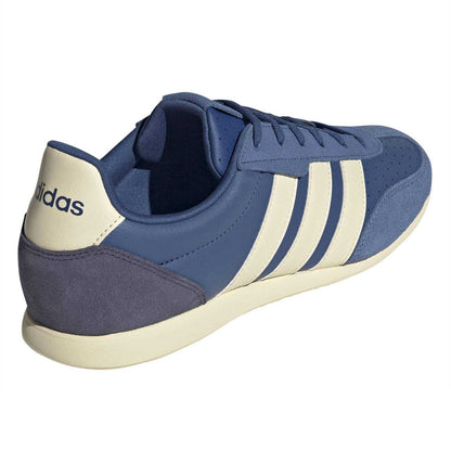 Blue - Back - Adidas Mens Barreda Low Cut Trainers