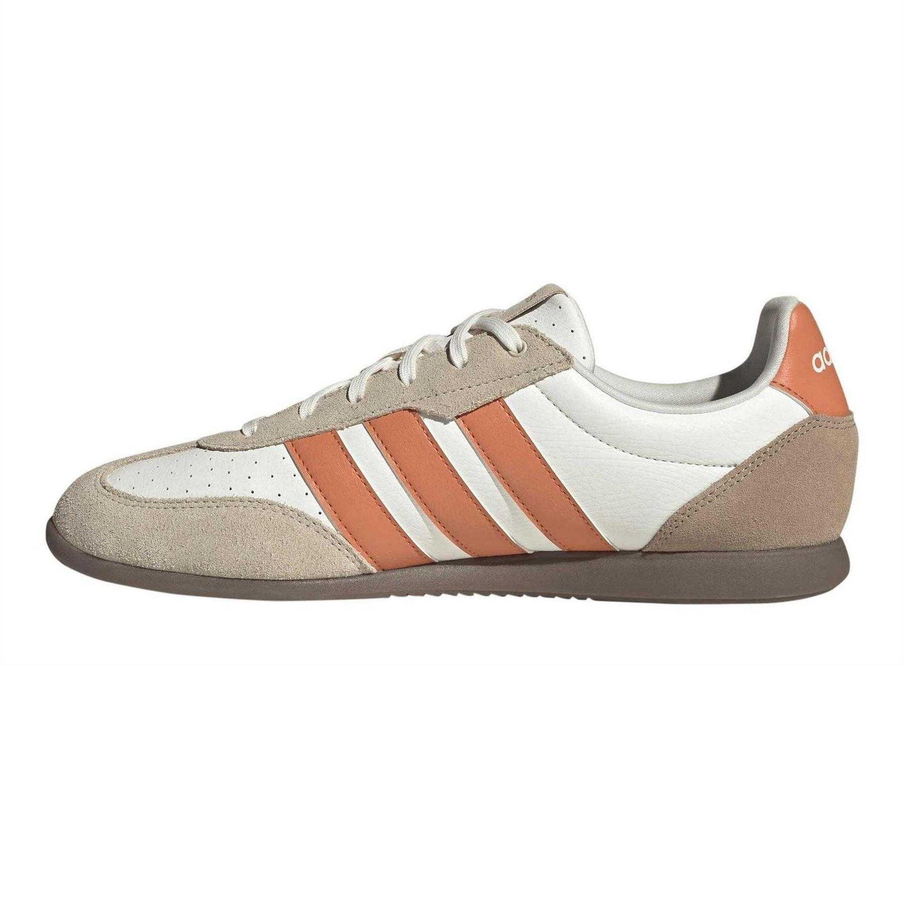 Off White-Dusky - Side - Adidas Mens Barreda Low Cut Trainers