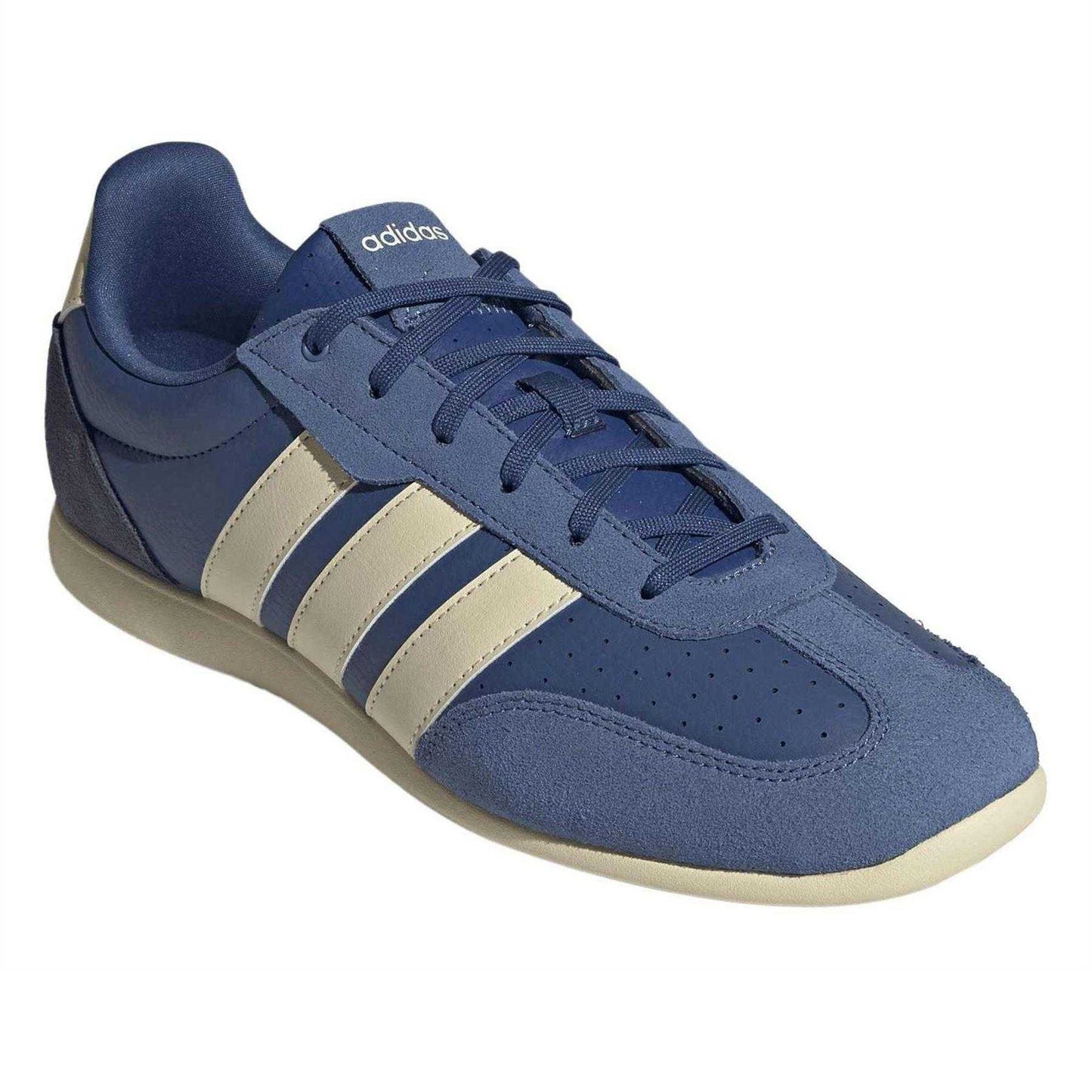 Blue - Pack Shot - Adidas Mens Barreda Low Cut Trainers