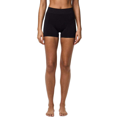 Black - Lifestyle - Pieces Womens-Ladies London High Waist Cycling Shorts