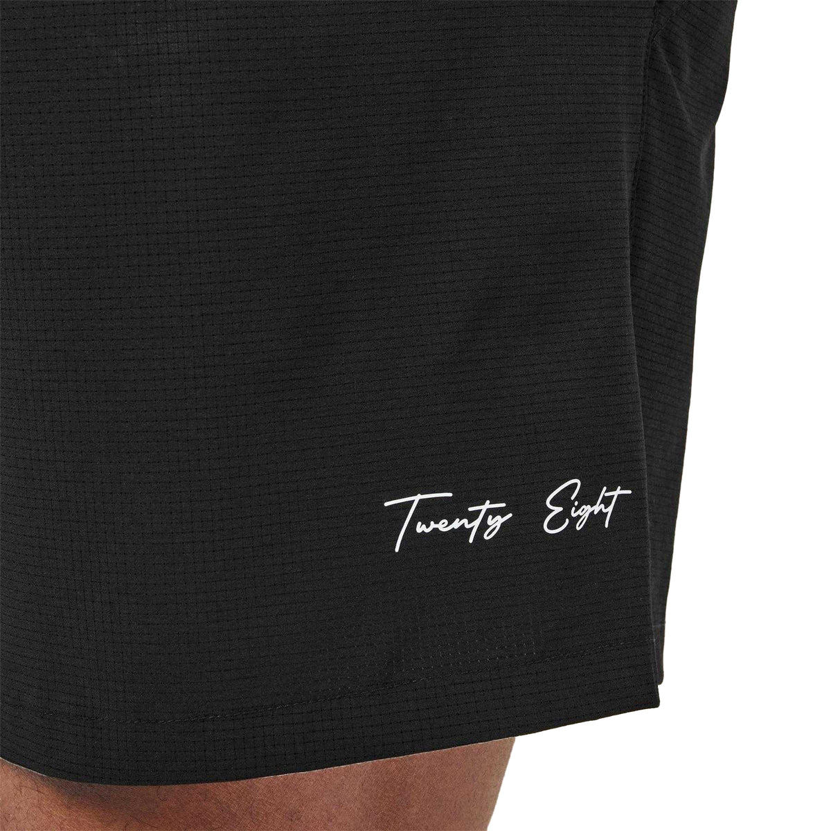 Black - Side - 28 Club Mens Performance Shorts