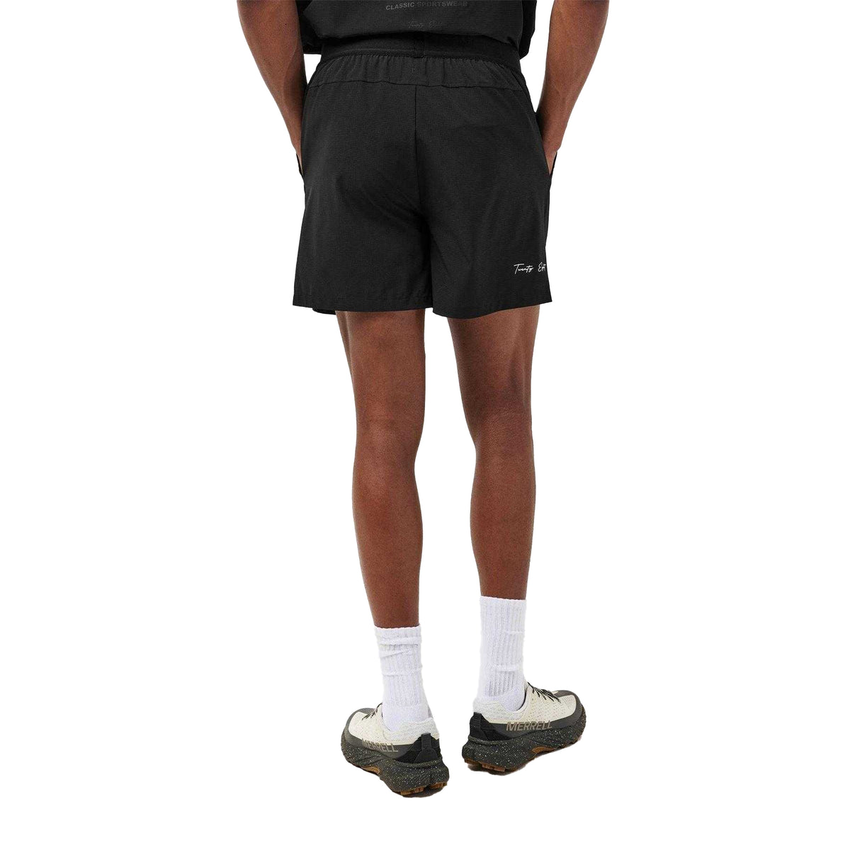 Black - Pack Shot - 28 Club Mens Performance Shorts