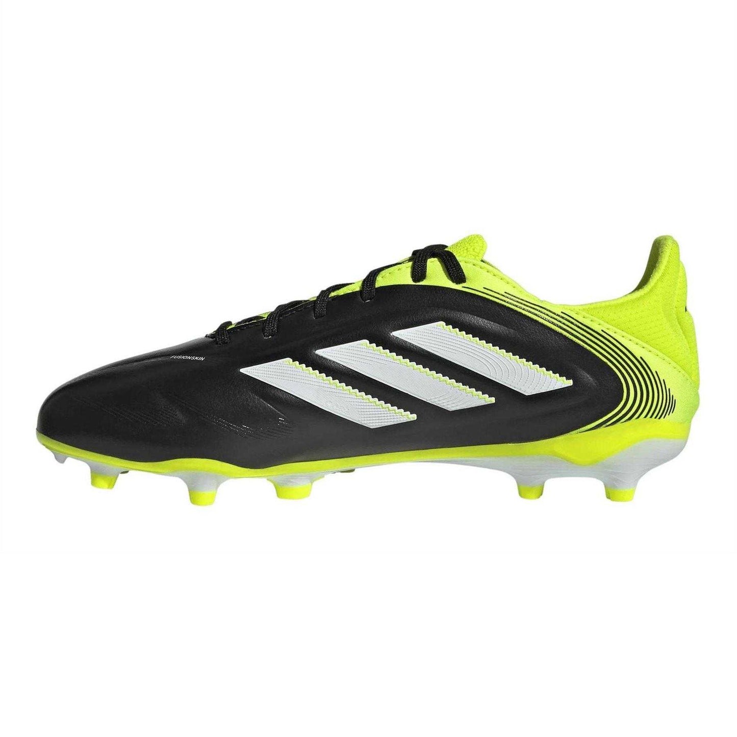 Core Black - Side - Adidas Childrens-Kids Copa Pure III Low Firm Ground Football Boots