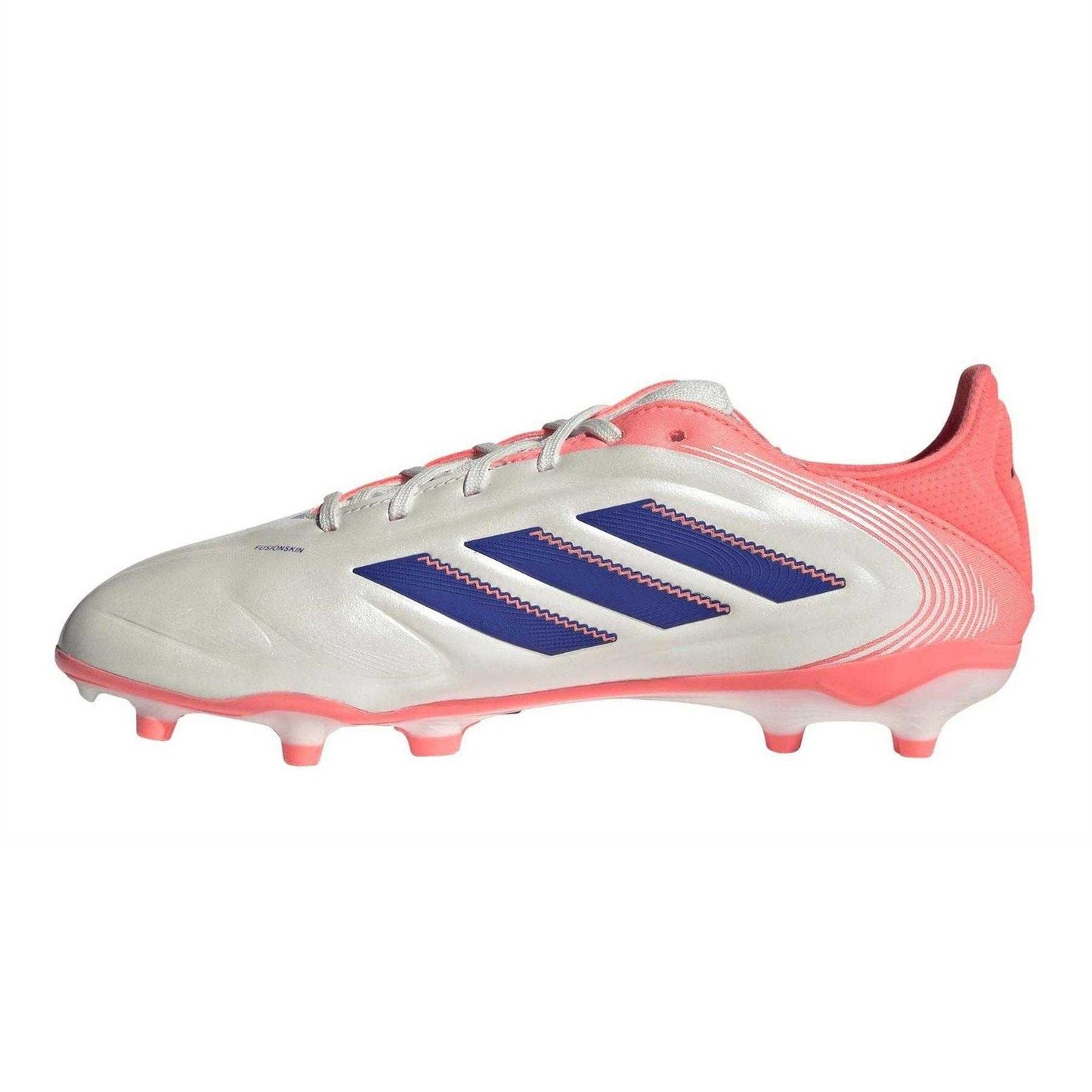 Off White - Side - Adidas Childrens-Kids Copa Pure III Low Firm Ground Football Boots
