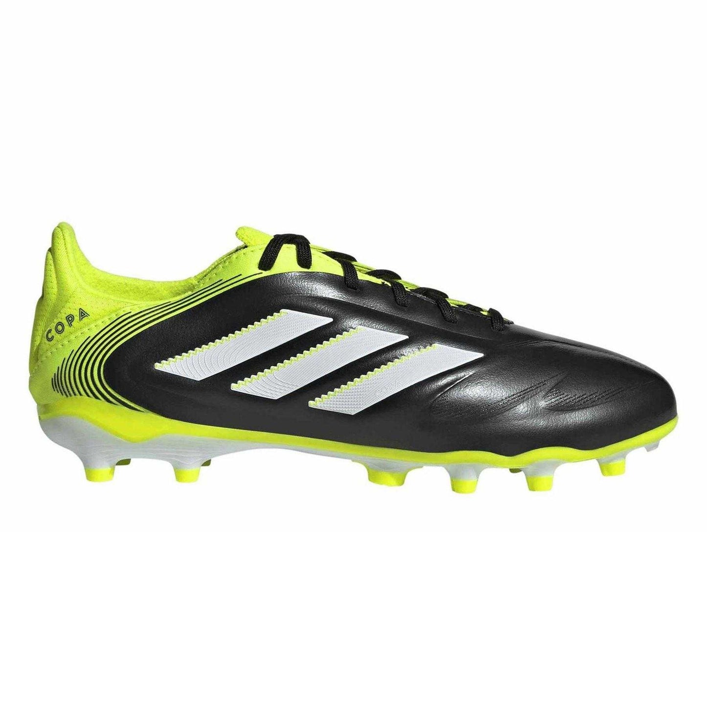Core Black - Front - Adidas Childrens-Kids Copa Pure III Low Firm Ground Football Boots