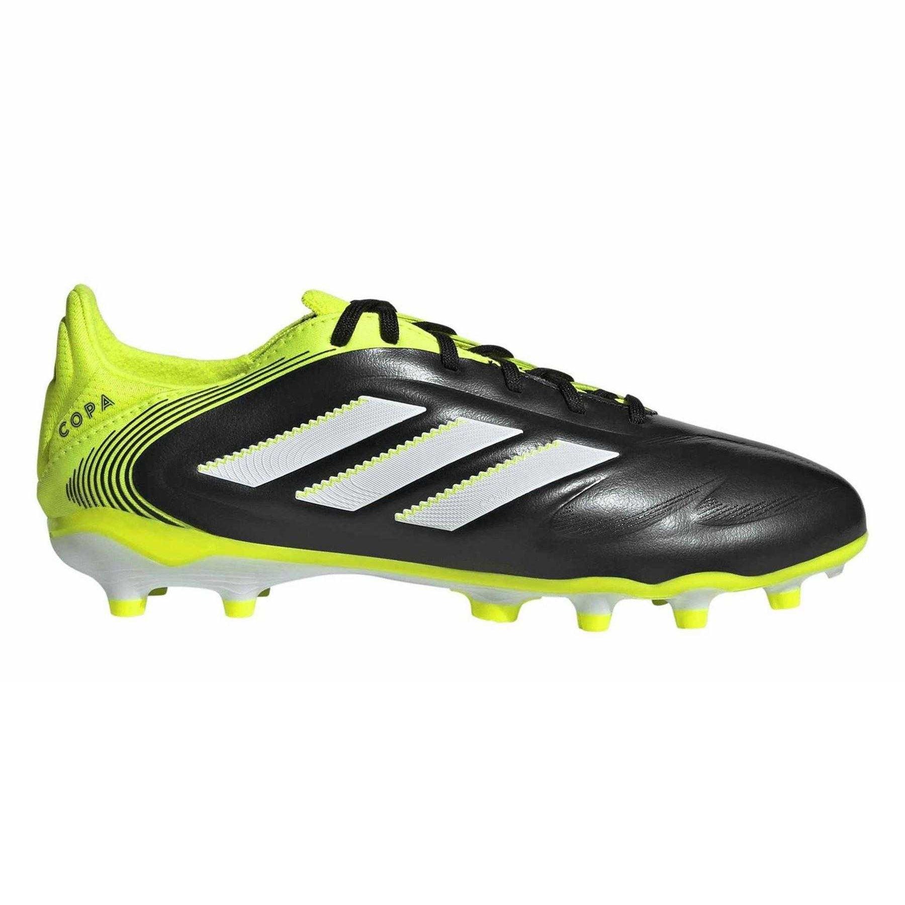 Core Black - Front - Adidas Childrens-Kids Copa Pure III Low Firm Ground Football Boots