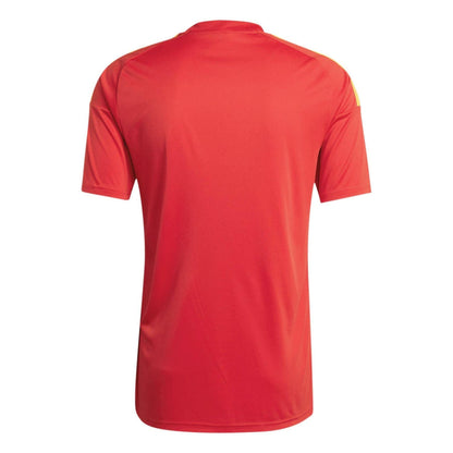 Red-Gold - Back - Adidas Unisex Adult 2026 Belgium Home Jersey