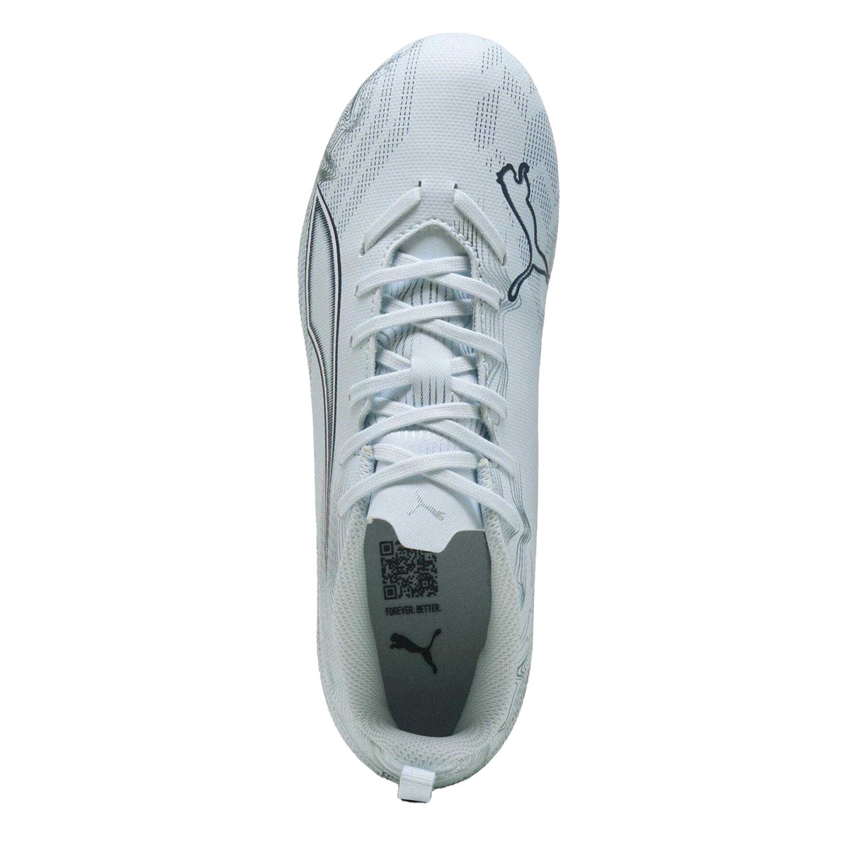 Ice Blue - Side - Puma Childrens-Kids Ultra 5 Play Firm Ground Football Boots