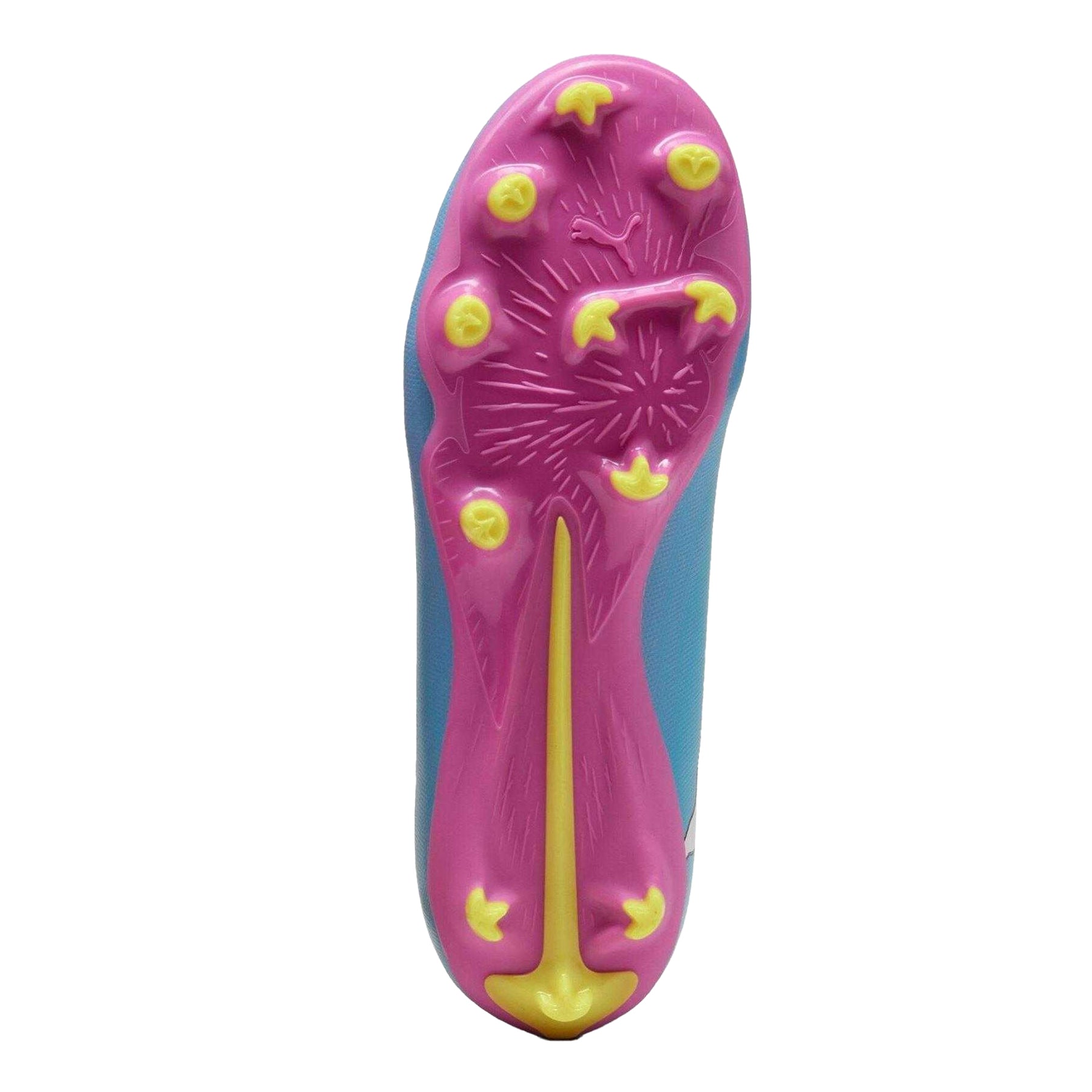 Pink-Orange - Lifestyle - Puma Childrens-Kids Ultra 5 Play Firm Ground Football Boots