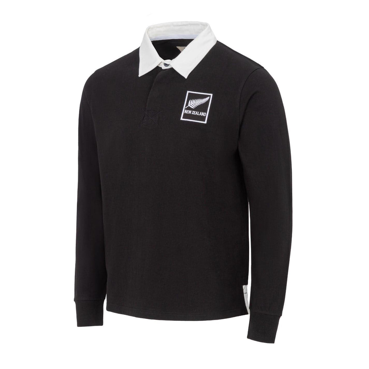 Athletic - Side - KooGa Unisex Adult New Zealand All Blacks Long-Sleeved Rugby Shirt