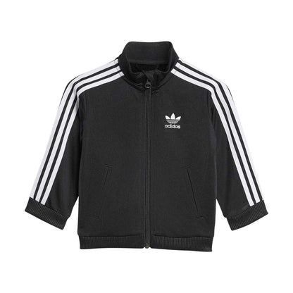 Black - Back - Adidas Childrens-Kids Firebird Tracksuit