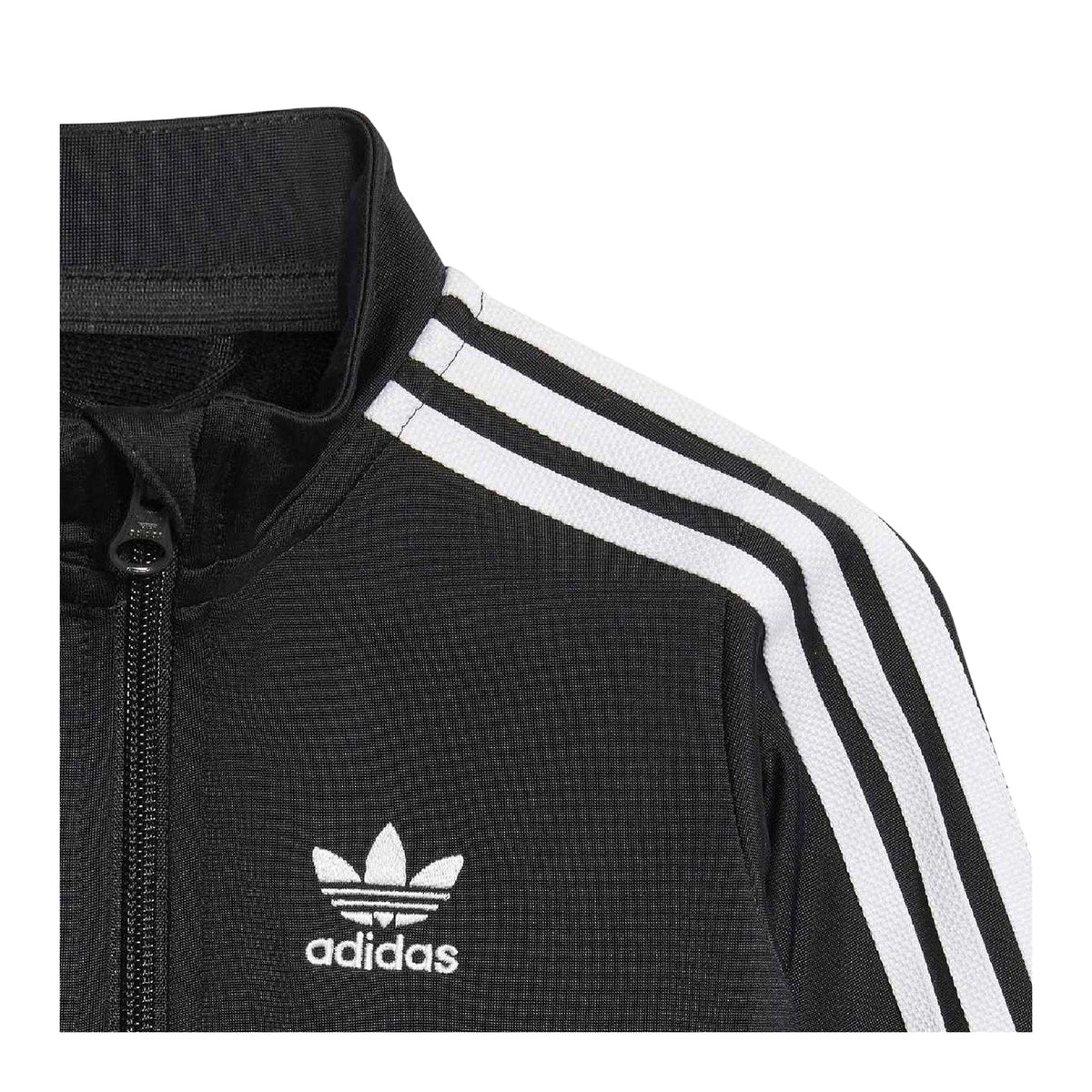 Black - Side - Adidas Childrens-Kids Firebird Tracksuit