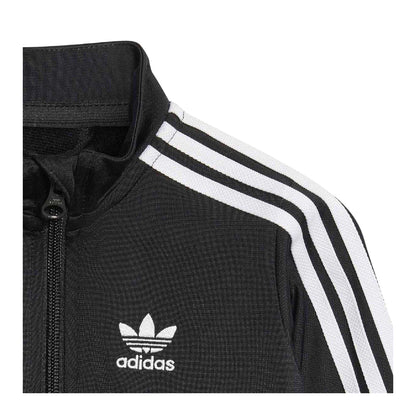 Black - Side - Adidas Childrens-Kids Firebird Tracksuit