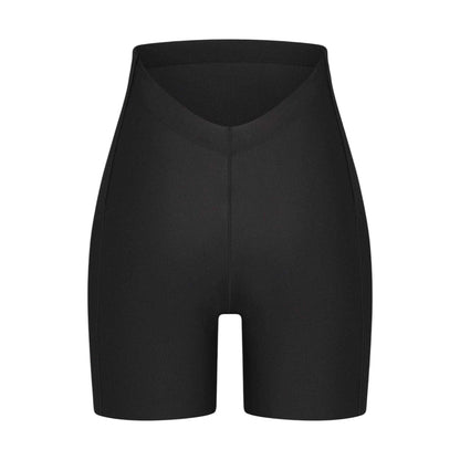 Onyx - Back - Skims Womens-Ladies Low Back Shapewear Shorts