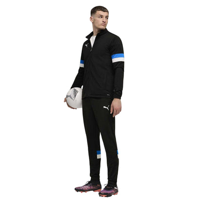 Black - Side - Puma Mens Individualrise Contrast Piping Tracksuit