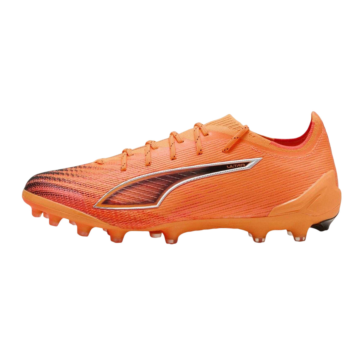 Orange-Black - Side - Puma Mens Ultra 6 Ultimate Firm Ground Football Boots