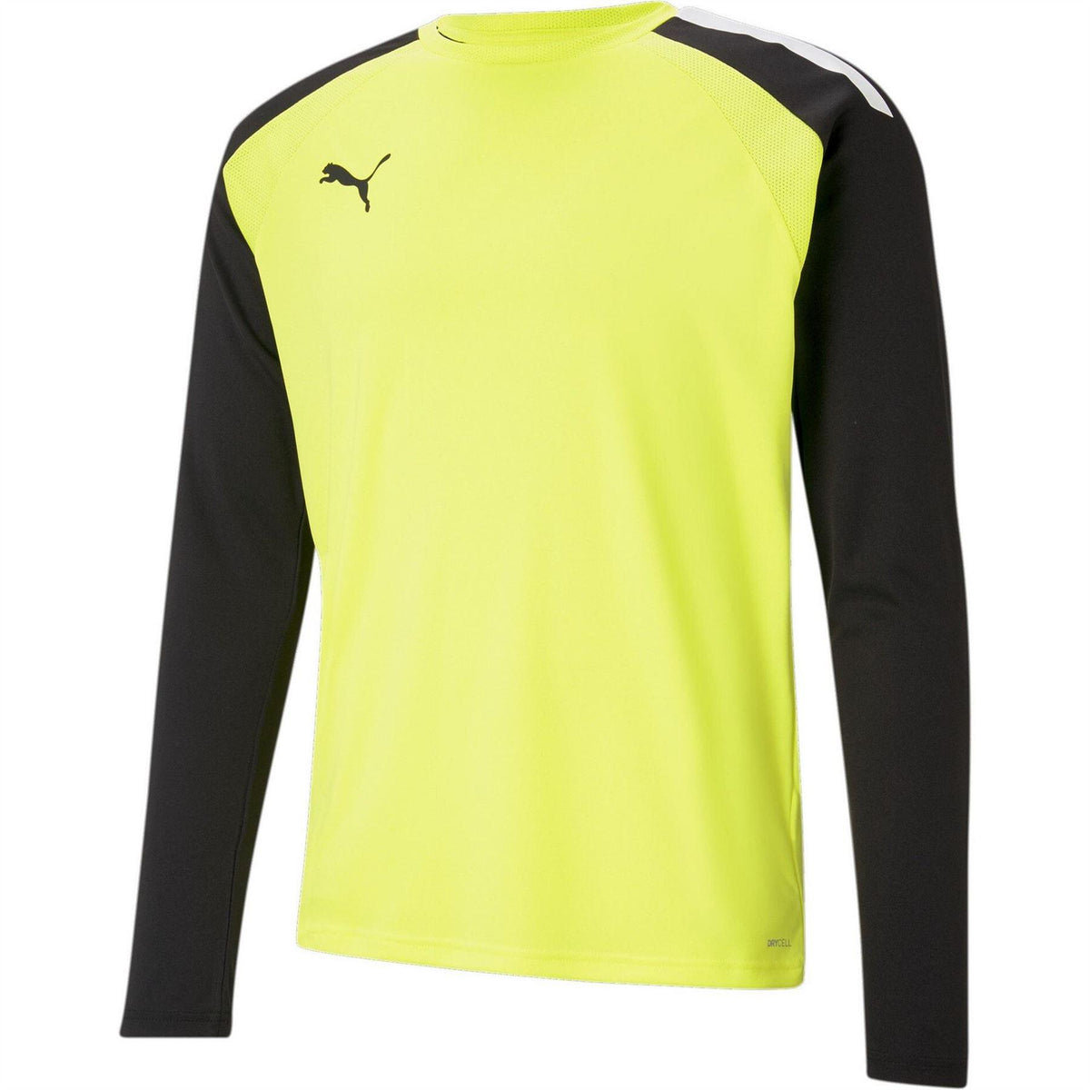 Yellow-Black-White - Front - Puma Mens TeamPACER Goalkeeper Jersey