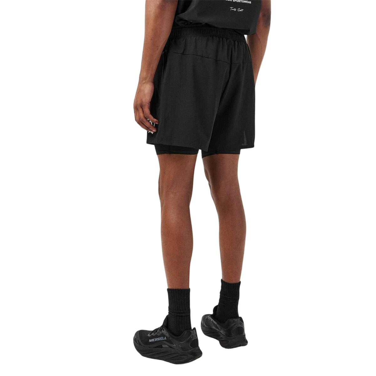 Black - Lifestyle - 28 Club Mens Performance Shorts