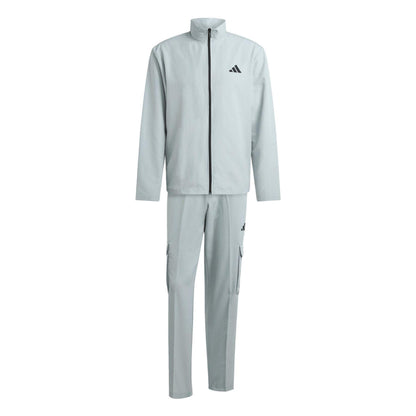 Sage - Front - Adidas Mens Performance Tracksuit Set