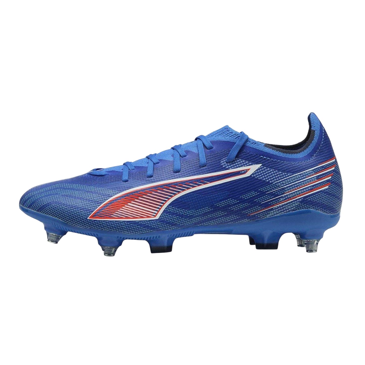 Blue - Back - Puma Mens Ultra 6 Match Soft Ground Football Boots