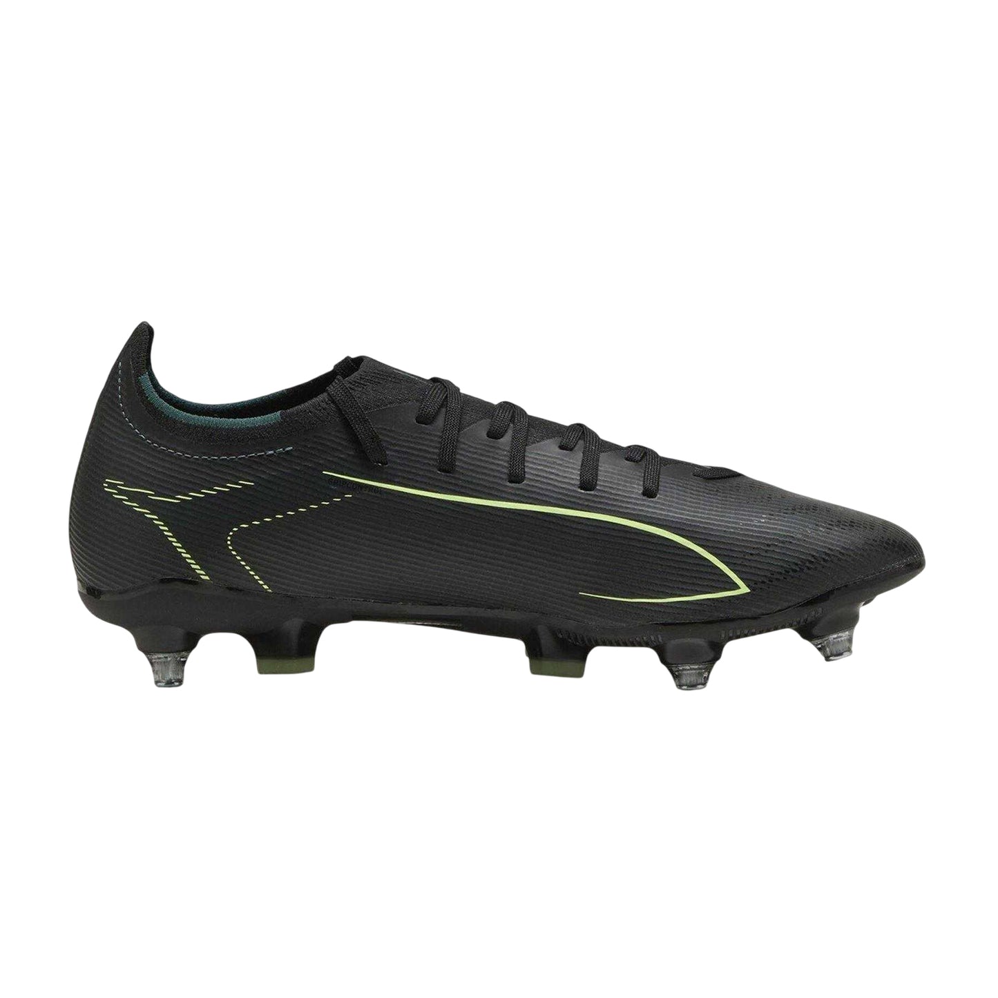 Puma Black - Front - Puma Mens Ultra 6 Match Soft Ground Football Boots