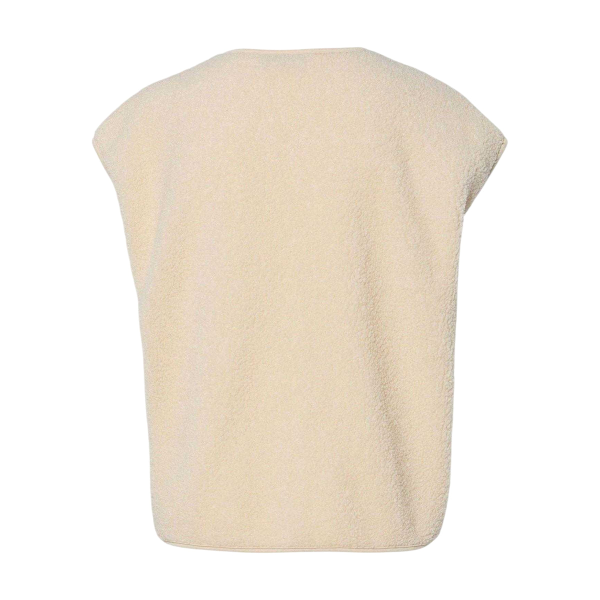 Birch - Back - Pieces Womens-Ladies Pckatty Teddy Fleece Vest Top