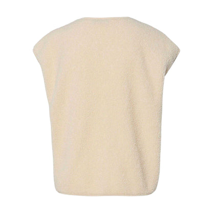 Birch - Back - Pieces Womens-Ladies Pckatty Teddy Fleece Vest Top