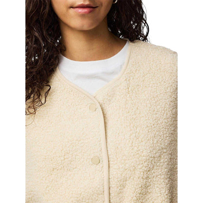 Birch - Lifestyle - Pieces Womens-Ladies Pckatty Teddy Fleece Vest Top