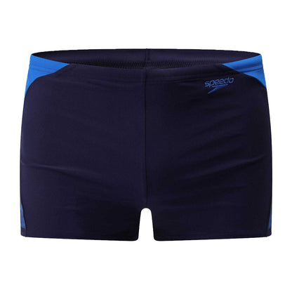 Lagoon Blue-Celestial Blue - Front - Speedo Mens Hyperboom Swimming Trunks