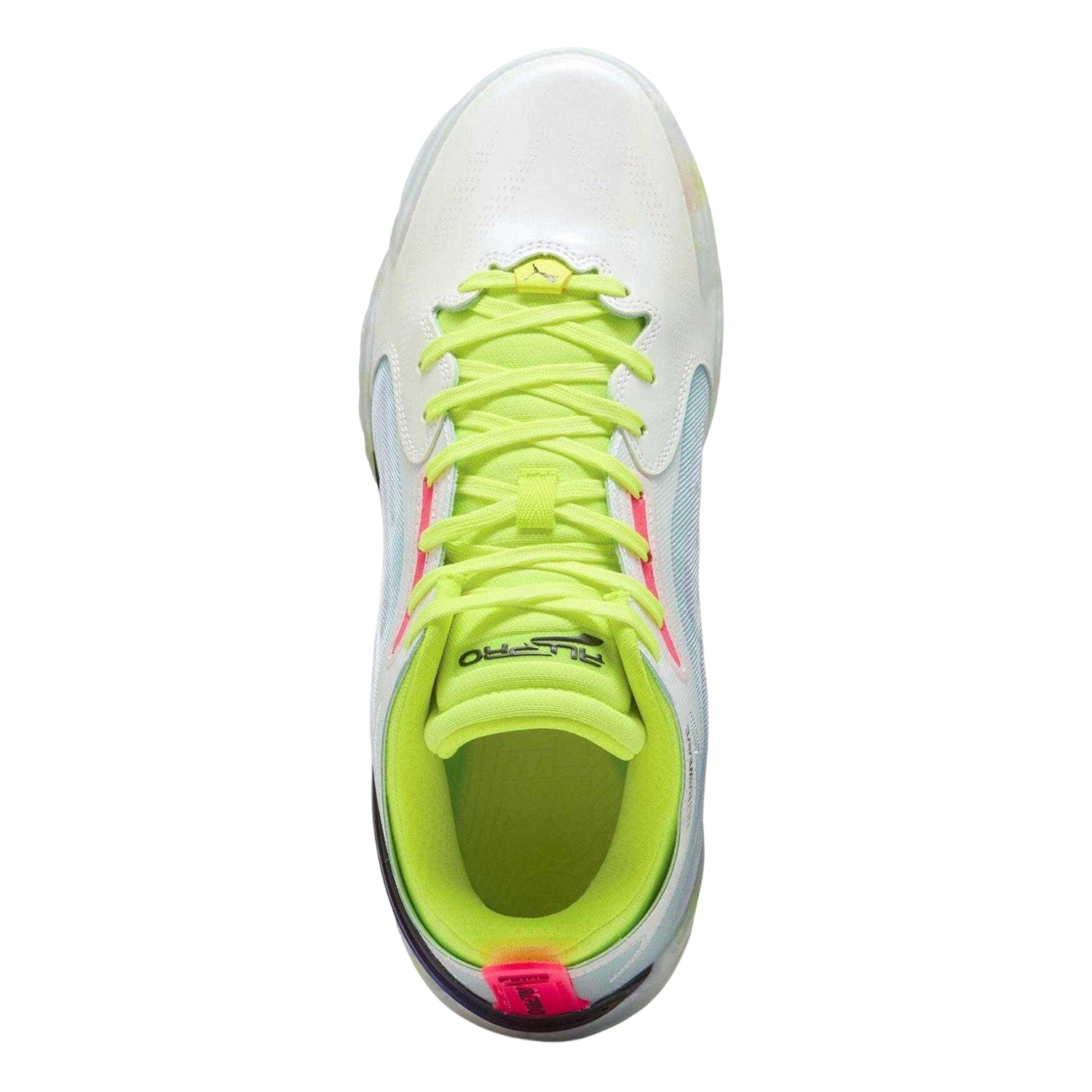 Light Aqua-Yellow - Lifestyle - Puma Mens All Pro Nitro Elite Basketball Shoes