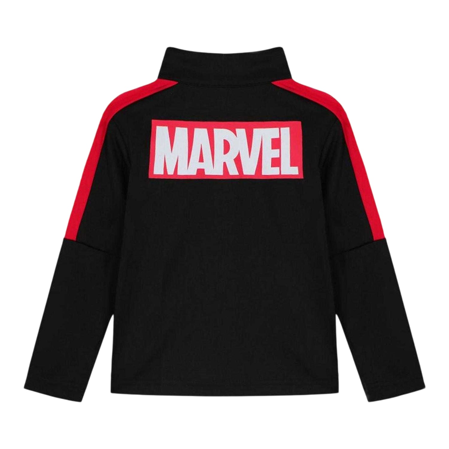 Red-Black - Back - Spider-Man Childrens-Kids Ankle Slit Tracksuit