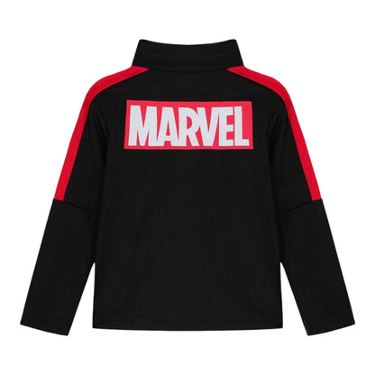 Red-Black - Back - Spider-Man Childrens-Kids Ankle Slit Tracksuit