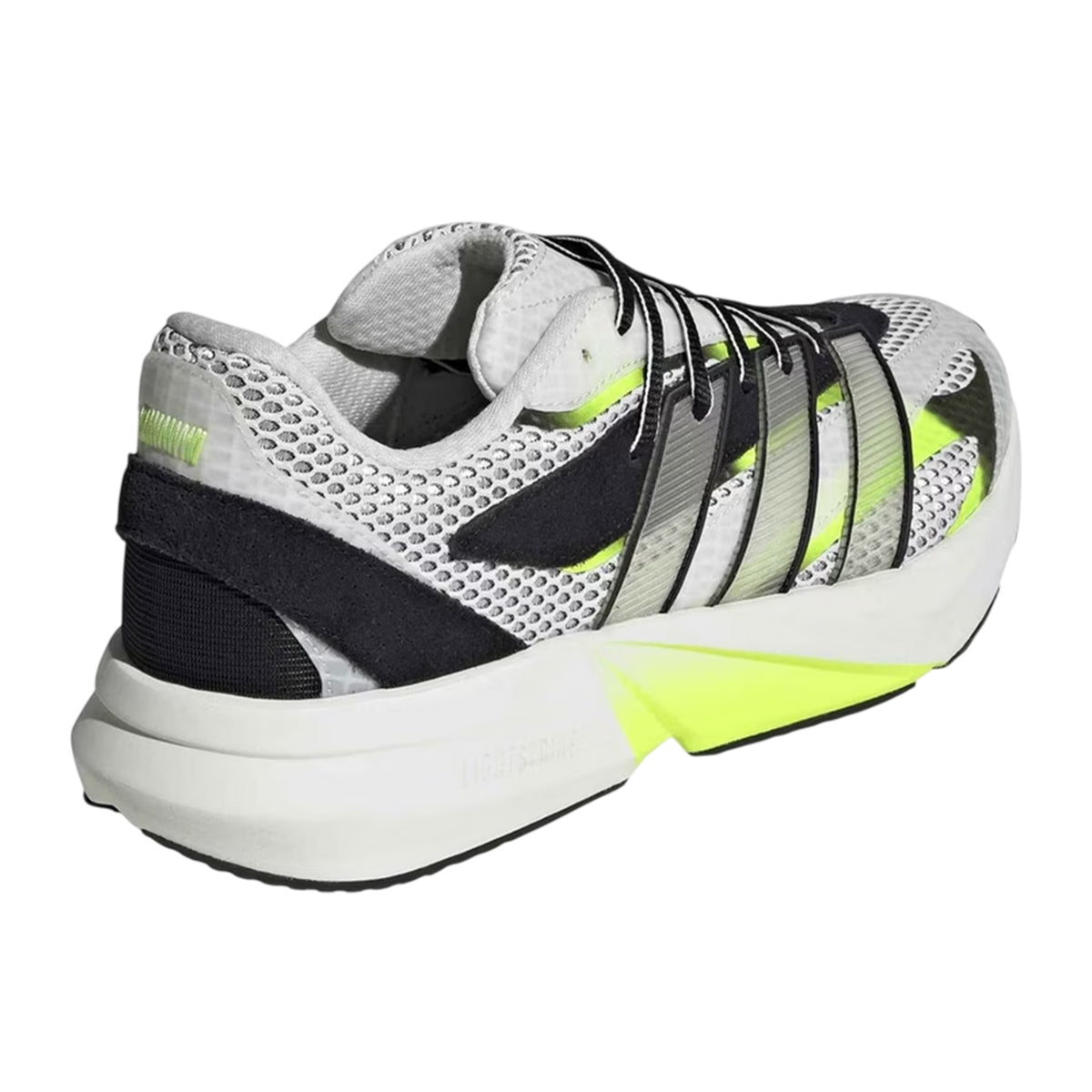 Off White-Green - Back - Adidas Mens Lightblaze Football Boots