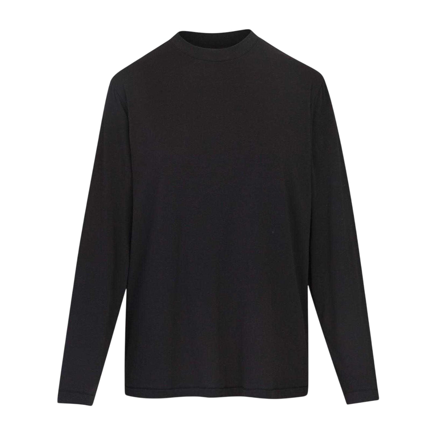 Onyx - Front - Skims Womens-Ladies Modal Boyfriend Long-Sleeved T-Shirt
