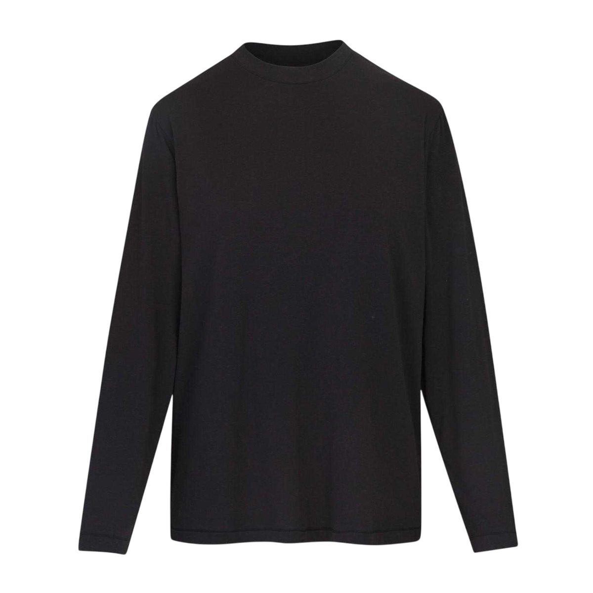 Onyx - Front - Skims Womens-Ladies Modal Boyfriend Long-Sleeved T-Shirt